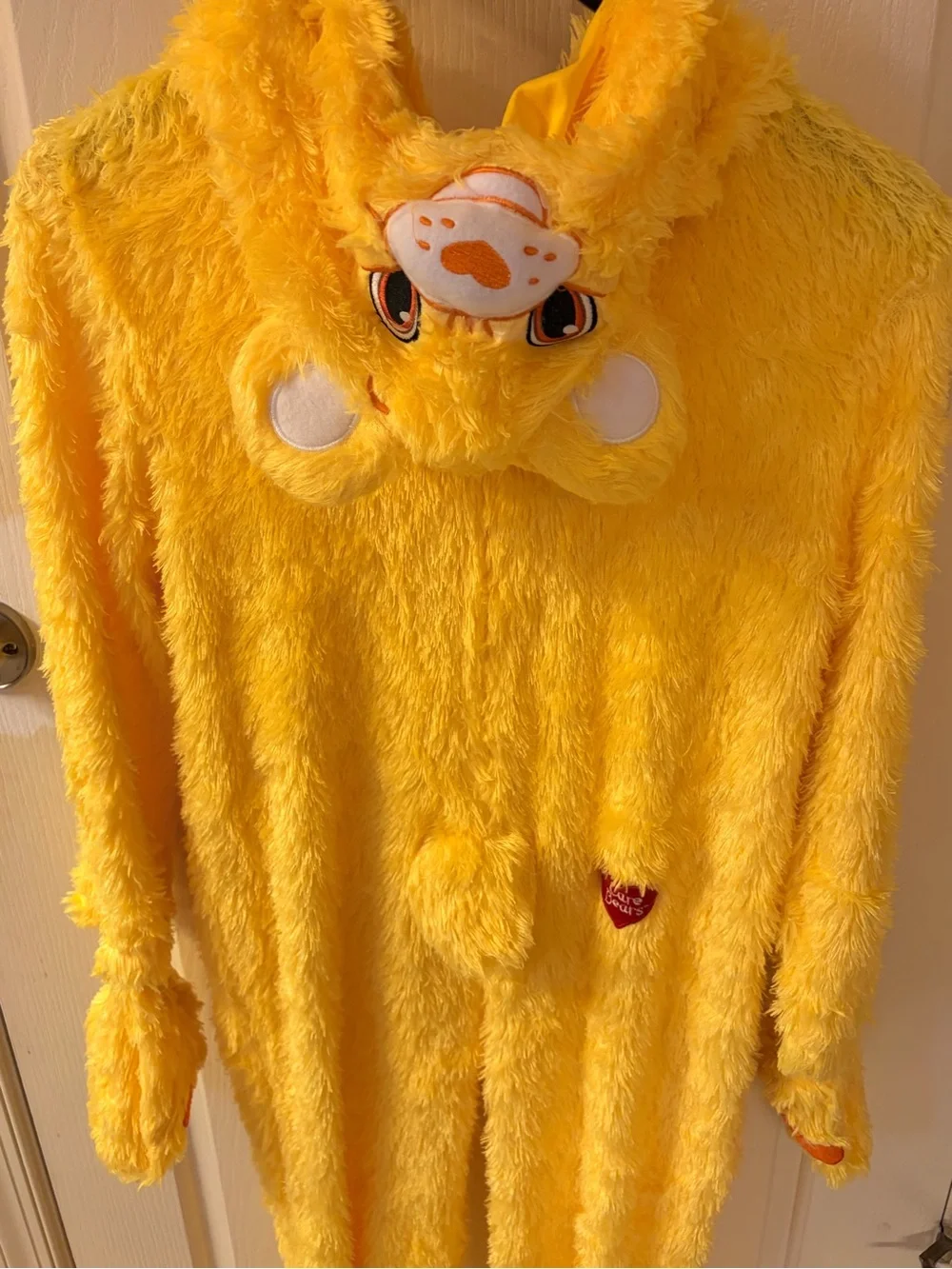 Care Bears Classic Funshine Yellow Bear  Costume, Kid’s Medium (8-10), Halloween